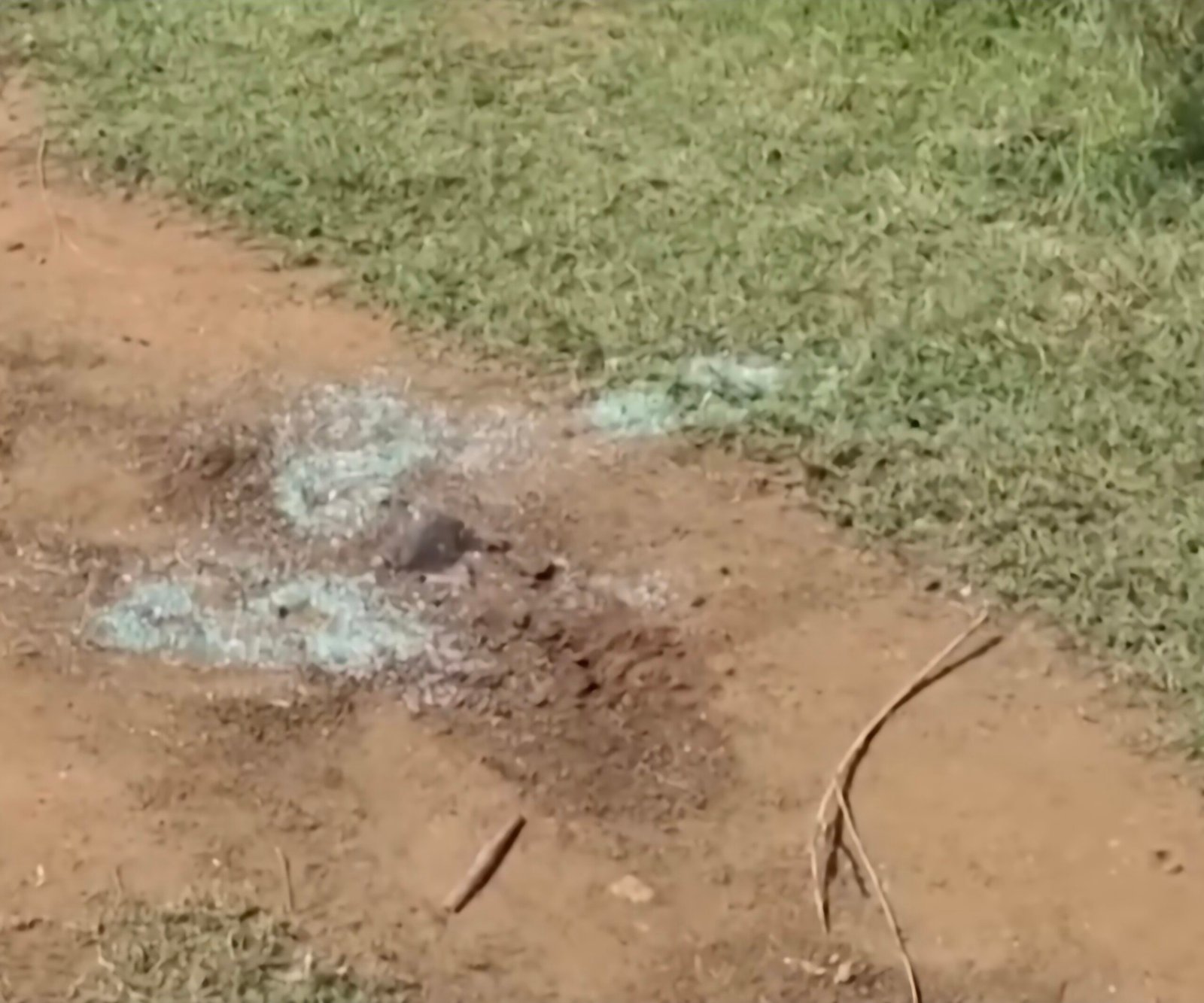 Location where the girl was abducted after smashing the windscreen of the car